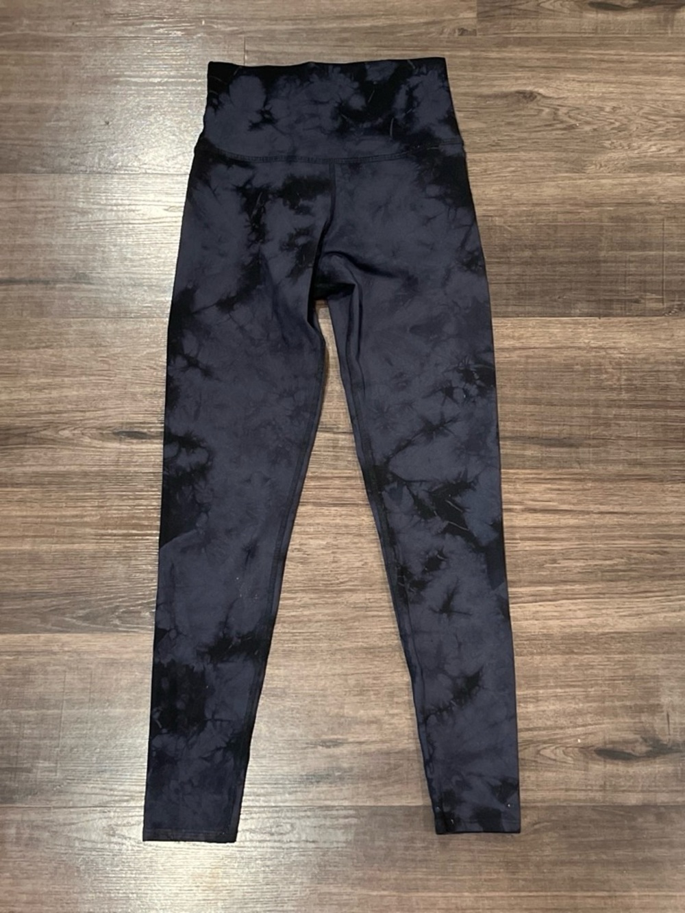 Electric & Rose Black Tie-Dye Leggings
